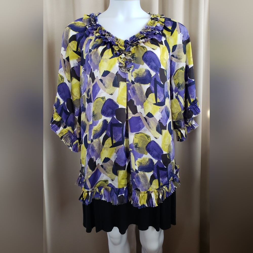 Alfani Satin Tunic